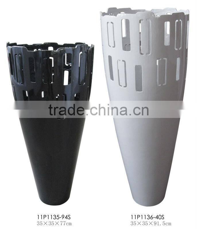 resin home decorative modern cheap flower vases