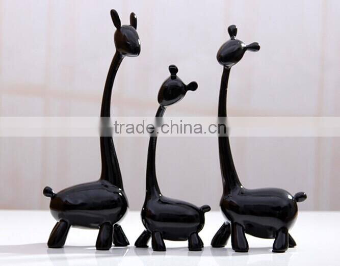 Resin deer sculpture decorative