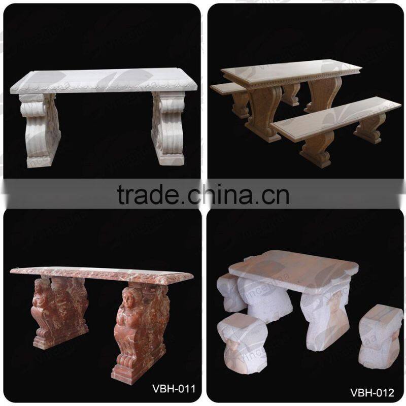 Hot Sale Marble Bench for Decoration VBC--001