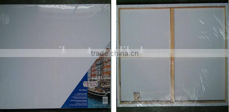 large blank stretcher canvas