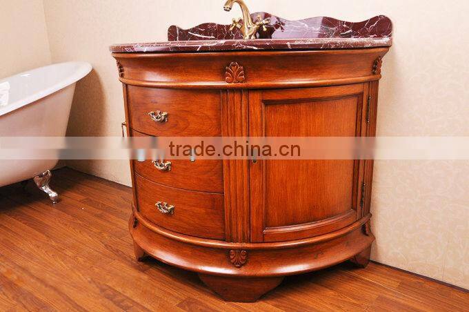 American Country Style Vanities For Bathroom,Wooden Bathroom Furniture(BF08-4078)
