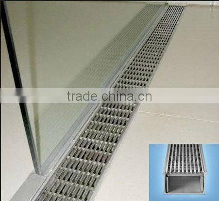 Linear stainless steel shower drain floor drain grating
