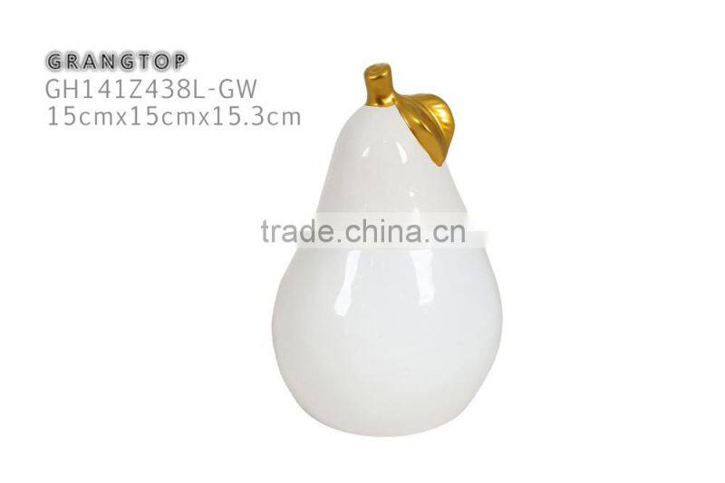 Ceramic pear pot in fruit design