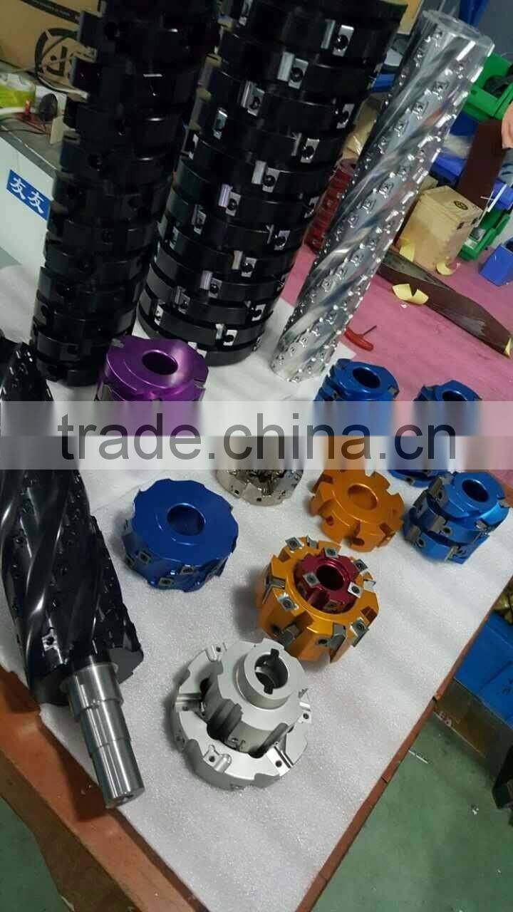 2016 Professional woodworking cutter manufacturer -Tenon Cutterhead/ Spiral Cutter head/ Flat Cutterhead For Spindle Shaper