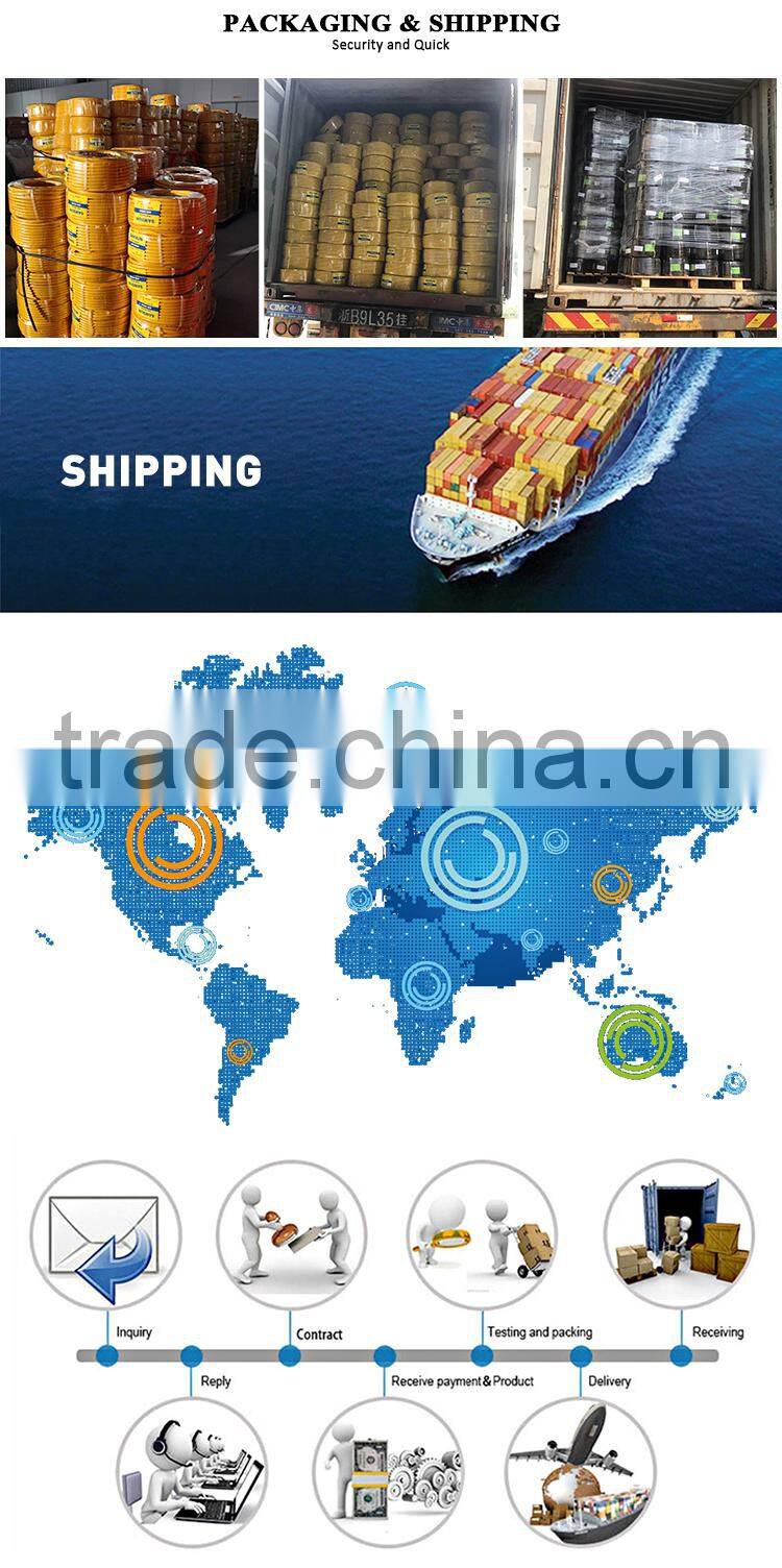 Durable pvc gas stainless steel flexible hose