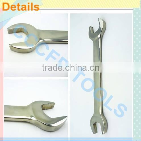 Non-Magnetic 304 Stainless Steel Double Open End Wrench