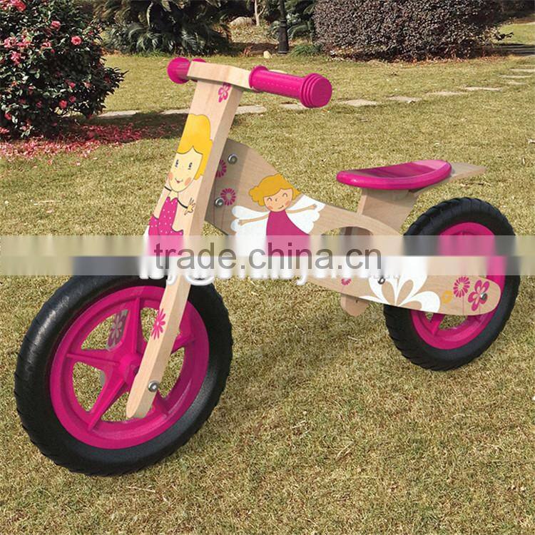 Top fashion children wooden small balance bike for 2 years old W16C179-S