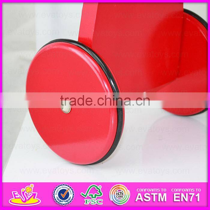 2015 Wholesale Children Baby Trike Toys,Cheap Safety Wooden Tricycle For Kids,Cute lion deisgn wooden baby tricycle toy W16A014