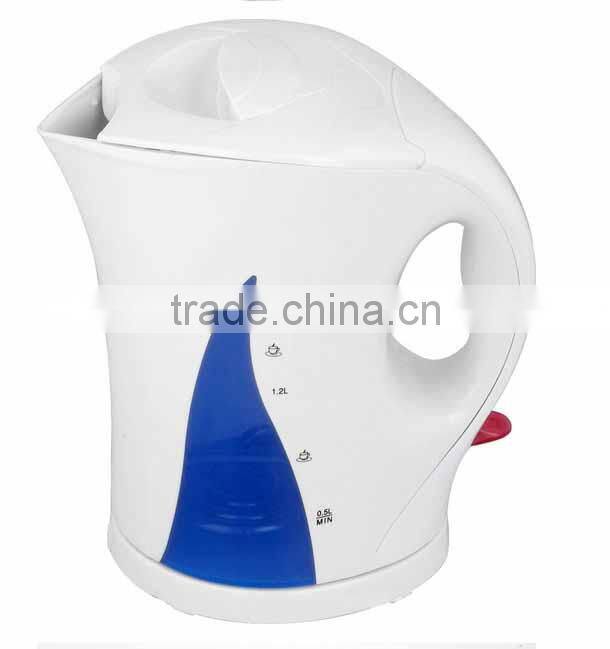 2016 TRODITIONAL PLASTIC IMMERSED CORDLESS KETTLE 1.7L WITH GOOD QUALITY