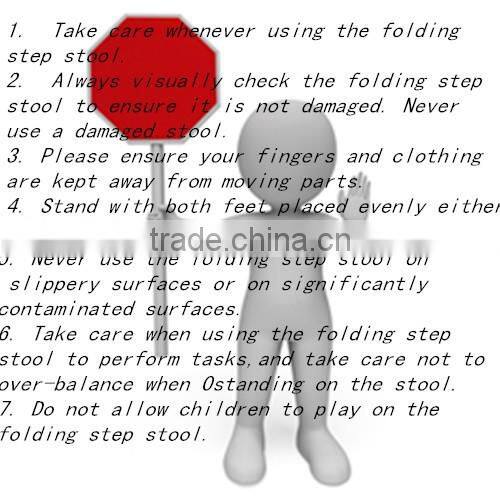 Fashion plastic fishing folding stool with high quality