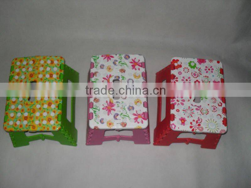 Plastic fold stools,fold step stools,plastic houseware