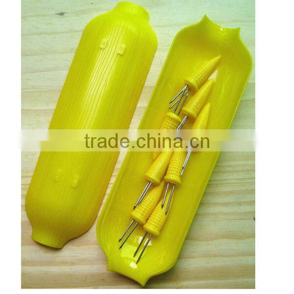 CH-4089 12 Pieces Corn On The Cob Serving Set