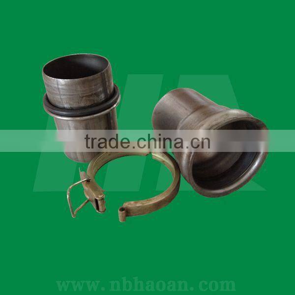 Galvanized Carbon Steel Vacuum Travis Coupling / Dewatering Coupling
