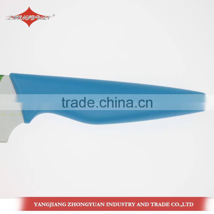 5 pcs set of non-stick coated/colorful flower printing kitchen knives