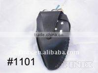 2 Pairs of Scissors Black Leather Scissors Holster