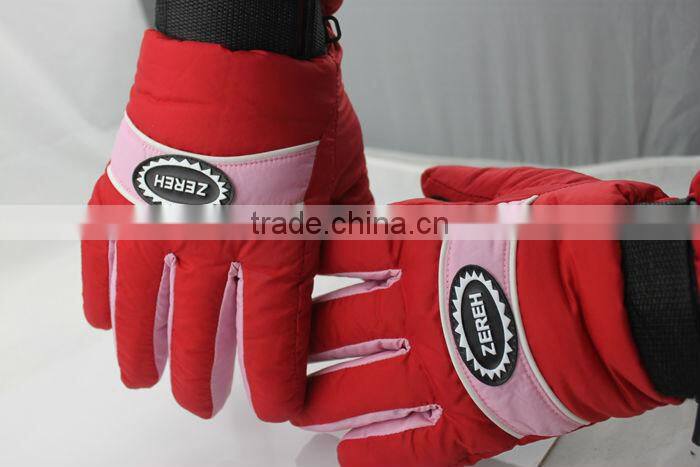 Gloves for ski winter sport riding gloves, comfortable and cheap keep warm riding gloves