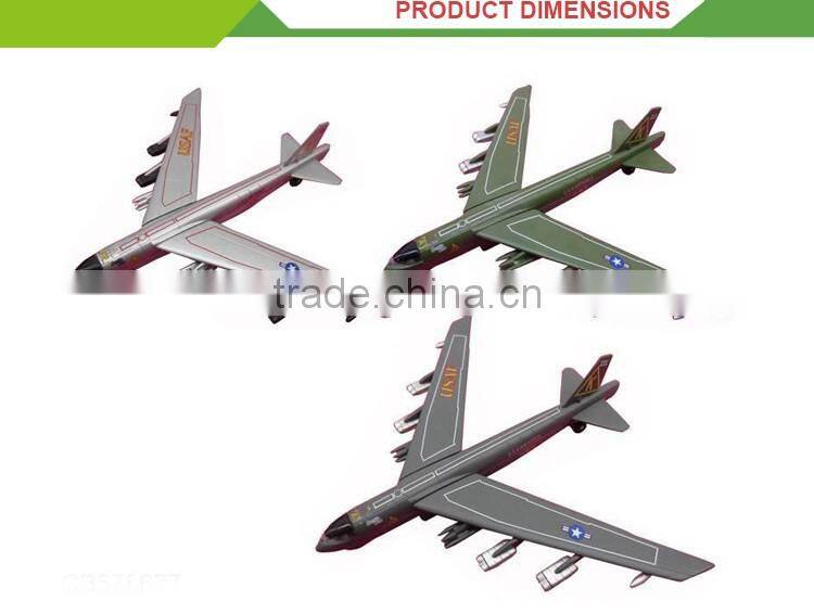 New design friction toys high quailty diecast model aircraft from china