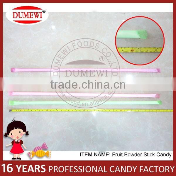Long Straw Sour Powder Candy/ CC Stick Candy