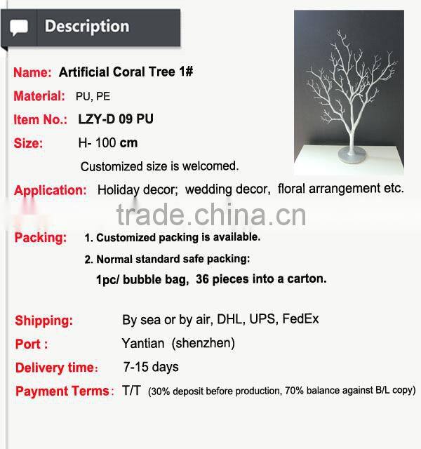 Wedding decorative centerpieces for table and hall decoration