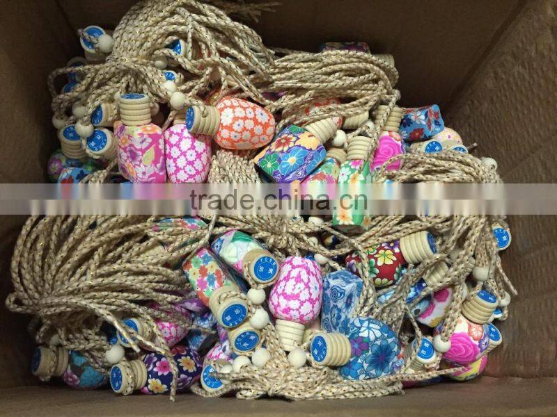 Wooden cap car perfume bottle 4ml 5ml 7ml 9ml 10ml 20ml