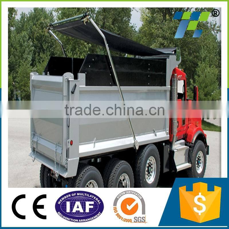 Heavy Duty Reinforced Waterproof Poly Replacement Dump Truck Tarp