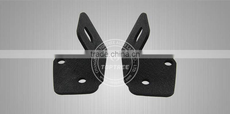 Jeep JK A-Pillar Mount Kit Steel Material LED Bar Bracket JEEP LED Bracket