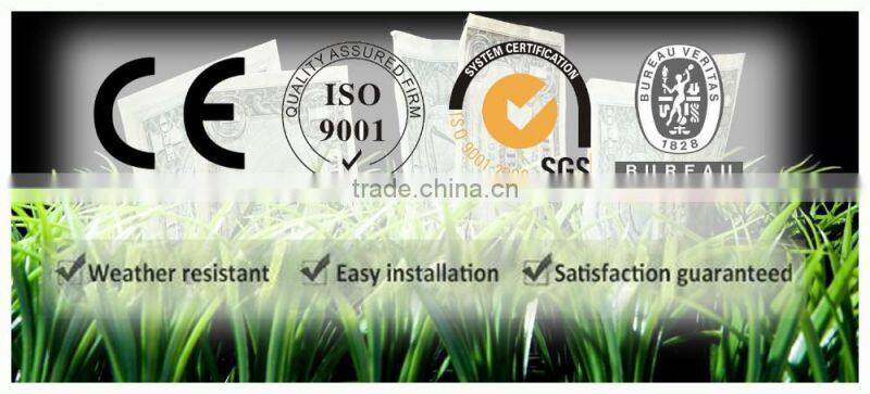 Artificial grass for indoor grass roof, exhibition, garden, wedding place decoration Model G001