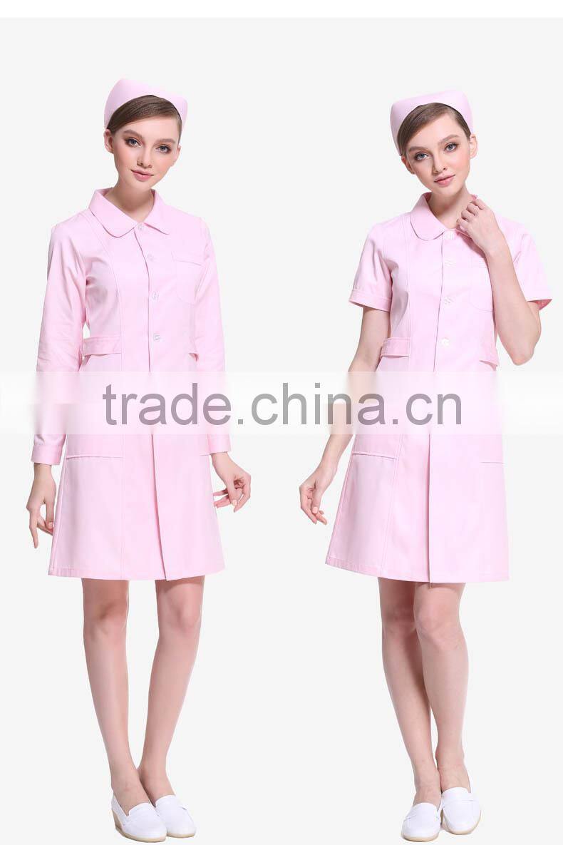 OEM ODM nurse uniform lab coat nursing coat medical scrubs dress