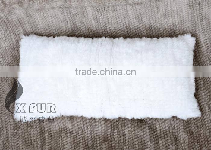 CX-D-79 Cushion Covers Real Rabbit Fur Decorative Pillow Drop Ship Paypal
