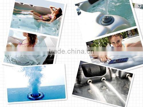 2014 promotional high quality luxury massage bathtub/ outdoor spa/hot tubs