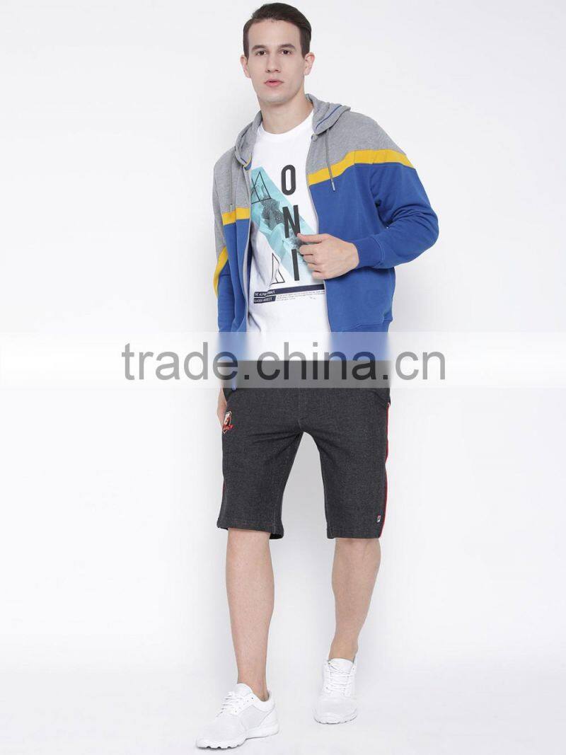 wholesale mens sports hoodie sweatshirt with zip 2017