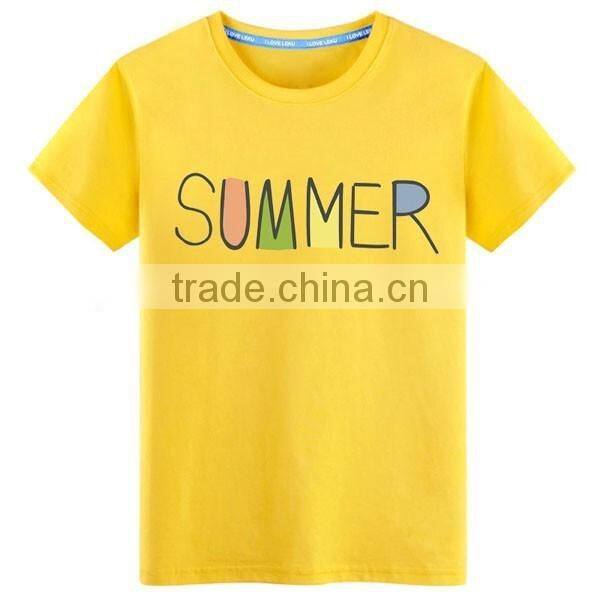 Custom brand design 100% cotton print t-shirt