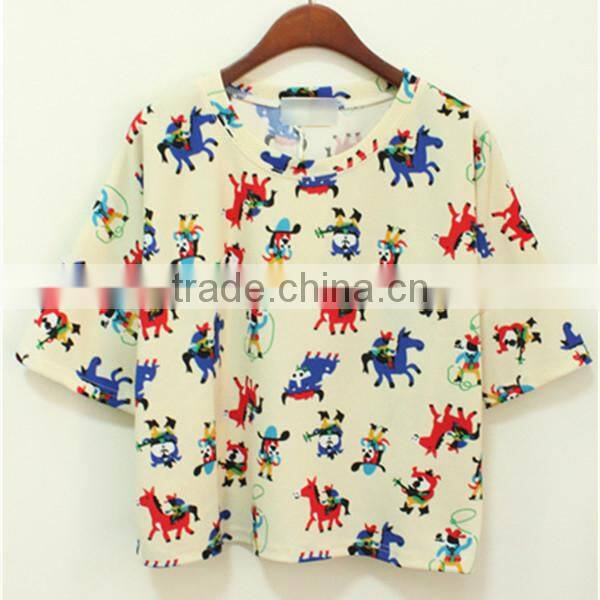 short sleeves black crop tops wholesale women