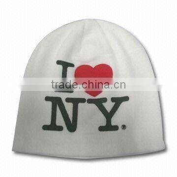 Stylish Knitted Sports Beanie Hat with Stretch Suitable for Football/Basketball/Hockey Club Fans