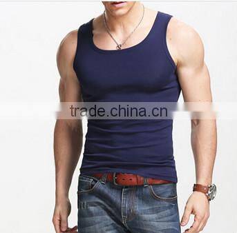 cheap promotional custom design bodybuilding mens tank top man vest
