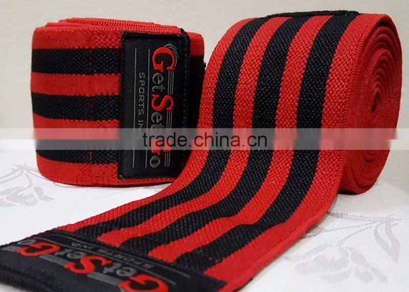 Elastic Knee Wraps for Gym Workout