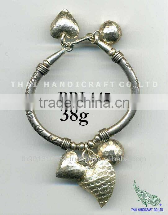Thai Karen Silver Bracelet Jewelry 925 Sterling Silver