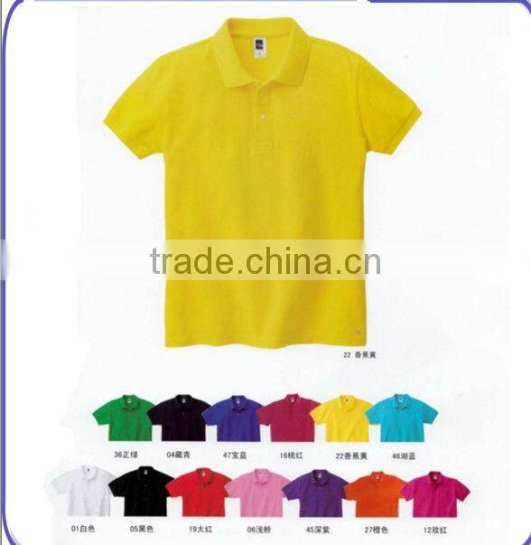 Polo T-shirts, 2013 fashion, newest hot sale popular design, Polyester/cotton Custom Design T-shirt, polo T-shirts