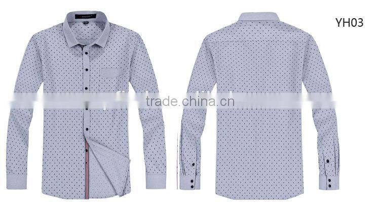 Hot sale polyester cotton special placket custom full-size printed man t-shirt