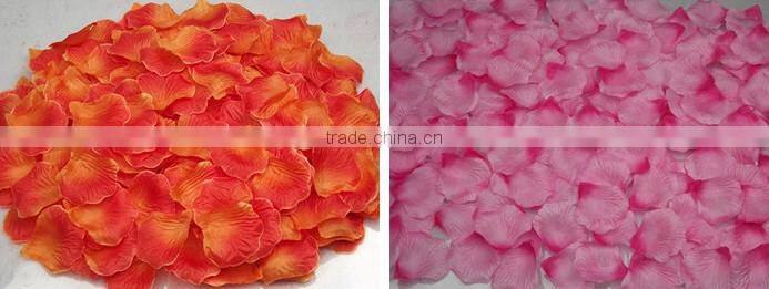Festival decoration flower silk rose petals wholesale--37 color for choose