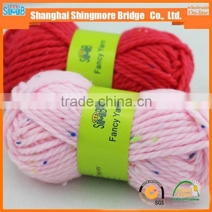 China yarn supplier cheap wholesale good quality speckle yarn for your sparkling life