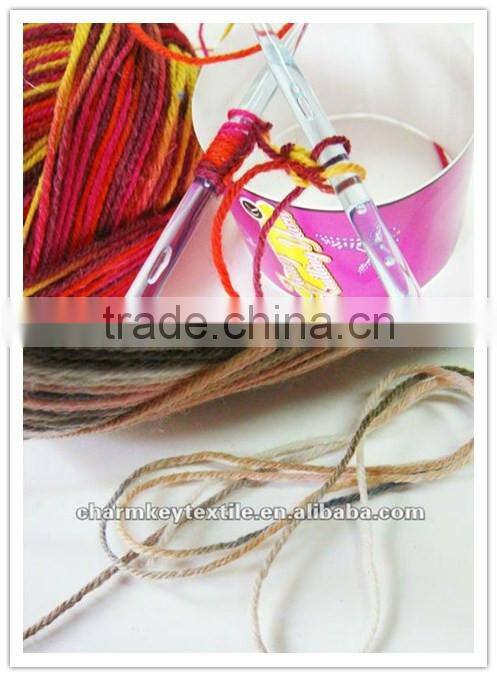 Top quality merino wool hand knitting yarn for knitting sweaters made in China at cheap price