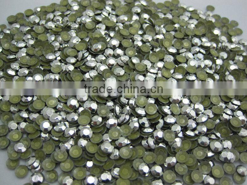 shoes decorate 4mm hot fix rhinestuds