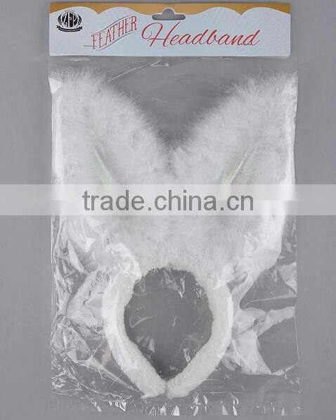 Novelty Headband Tail White Bunny Costume Children