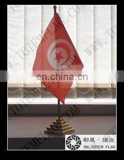 Custom Table Flag , Table Flag With Plastic Stand