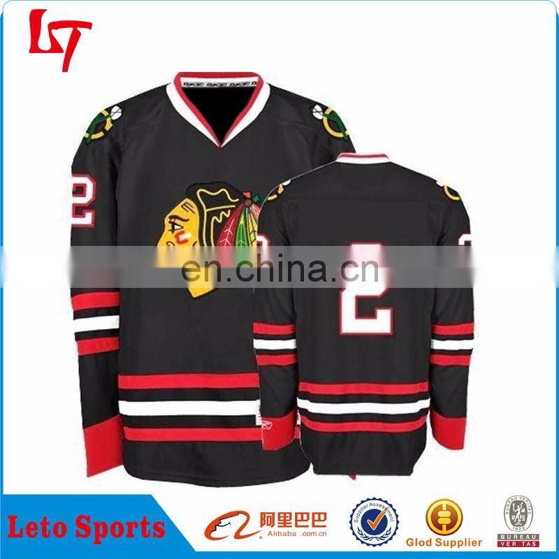 custom chicago blackhawk jerseys ice hockey jersey
