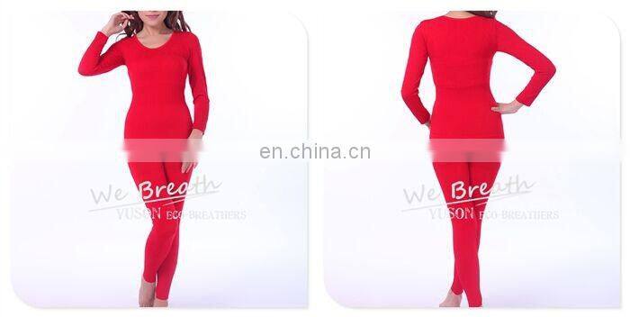 Ladies Thermal Underwear Suits Seamless Organic Bamboo