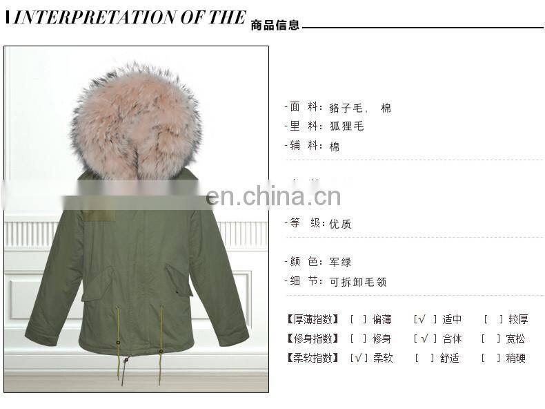 International Trendy Pelzjacken Women Winter Wear Short Coats, Top Quality Pelzmantel