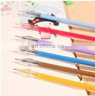 12 Colors High-grade Gel Pen Ink Refills Drill Neutral Gel Pen Ink Diamond Head Refills 0.38mm Refill Office and School Supplies