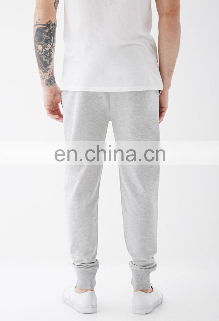 mesh patch custom fleece men jogger pants